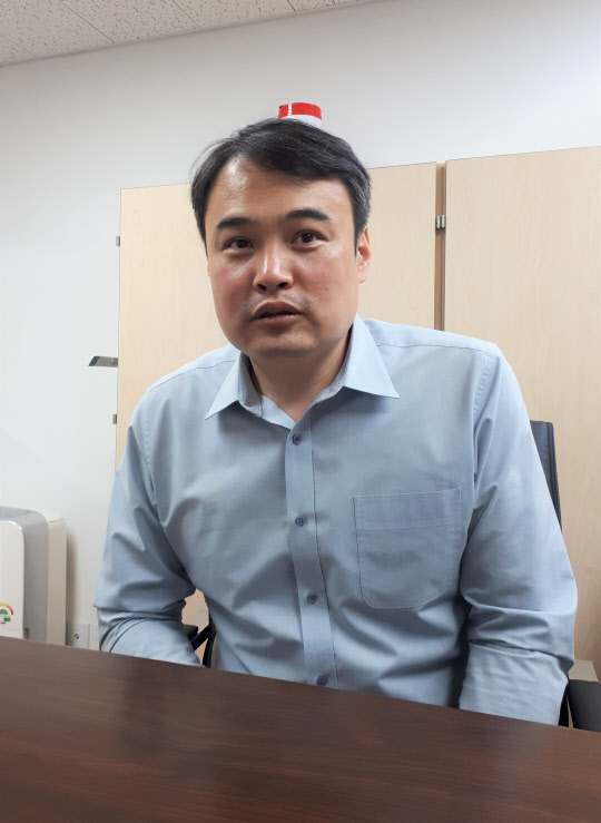 정해궁 한빛맹아원 사무국장.